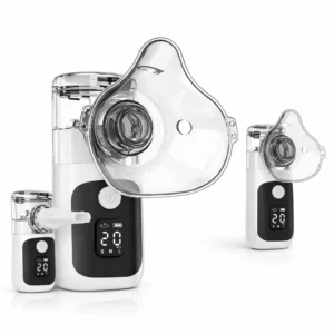 Portable Mesh Nebuliser for Adults & Kids, Quiet Rechargeable Inhaler - TipTop Health